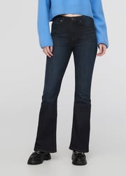 Performance Denim High Rise Flare