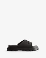 Unisex Moulded Stacked Silicon Logo Slider