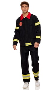 Where's The Fire Men's Firefighter Costume