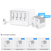 Gitryin Desktop Charging Station 12-in-1