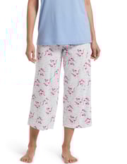 SleepWell Flamingals Capri Pajama Pant