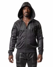 Crew Hooded Track Jacket