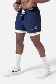 Men's 2-In-1 Active 5" Training Shorts 2.0 - Navy
