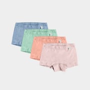 Super Bundle Sophie Hipster Briefs (4-pack) - 95% Organic Cotton