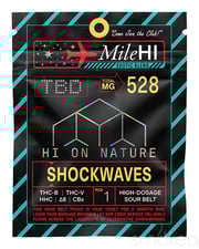 Hi On Nature 528mg Mile Hi Blend Shockwave Sour Belt