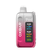 Oxbar Pod x Ice Nic 35000 Puffs Disposable Vape - Clear Crimson