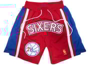 Mitchell & Ness x Just Don NBA Hardwood Classics 76ers Shorts