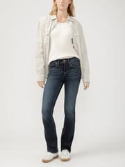 Suki Mid Rise Slim Bootcut Jeans