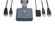 2-Port HDMI KVM Switch with HDMI and USB Connections