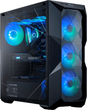 Cooler Master TD500 ATX Crystal ARGB Tempered Glass Case - Black