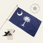 3' x 5' South Carolina Flag Set