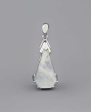 Tower of Tranquility Rainbow Moonstone Pendant