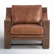 Arista Genuine Leather Armchair