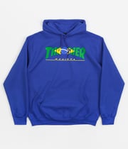 Thrasher Brazil Revista Hoodie - Royal