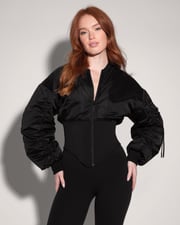 Corsety Bomber Jacket - Black