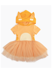 Orange Doggo Dress