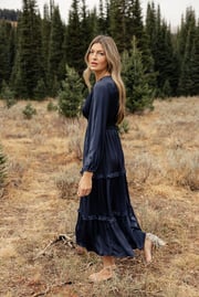 By My Side Ruffle Maxi