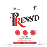 Press'd Kratom Red-OH 5X 7-OH Tablets 18mg | 3ct