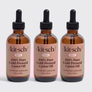 100% Pure Organic Cold-Pressed Castor Oil - 2oz - 3 Pack