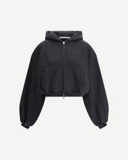 Cropped zip-up Hoodie
