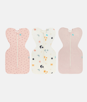 Swaddle Up Starter Bundle 1.0 TOG | Blush Cherries | Buff Lunar | Pink Twinkle