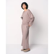 Organic Cotton Loopback Cropped Joggers | Loungewear | The White Company