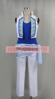 Osomatsu-kun Karamatsu Matsuno Blue Cosplay Costume