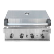 Barbeques Galore Turbo 32-inch 4-Burner Built-In BBQ Gas Grill - Natural Gas - BTH3221NG