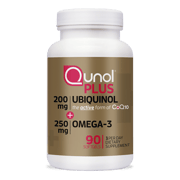 Plus Extra Strength Ubiquinol + Omega-3, 200mg + 250 mg