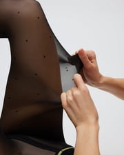 Mini Dot Sheer Rip-Resist Tights