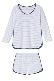 Pima Long-Short Set in Parisian Green