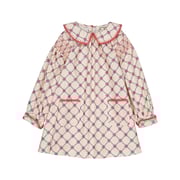Martha Corduroy Dress, Floral Check