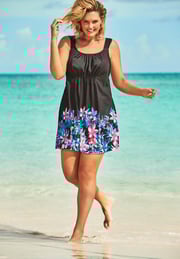 Smocked Swim Dress Set