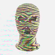 Neon Green Red Ski Mask