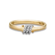 Twinkling Twine Pavé Ring