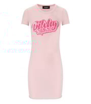 Dsquared2 Bitchy Pink T-Shirt Dress - Ferraris Boutique