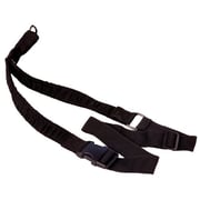 Caldwell 156215 Single Point Tactical Sling Black Nylon with Adjustable Bungee Design, Quick Detach Carabiner, for AR Platform Rifles