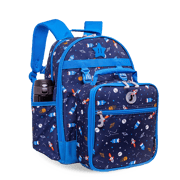 Duet Kids Backpack & Detachable Lunch Box Set in Spaceship
