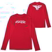 Atlanta FaZe Signature Logo Red Long Sleeve T-Shirt