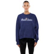Women's Los Angeles Dodgers  New Era x Bella Doña Dark Blue Betty Boop Sweatshirt
