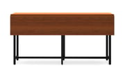 Origami Drop Leaf Rectangular Dining Table - FOLDED