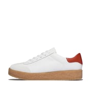 Women's Rally T-Toe Leather Sneakers | FitFlop US