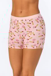 Hot Lips Stretch Jersey Boxer Short