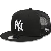 Men's New York Yankees New Era Black Trucker 9FIFTY Snapback Hat