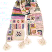 Woodstock Crochet Scarf
