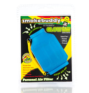 Blue Glow in The Dark Smokebuddy Junior Personal Air Filter
