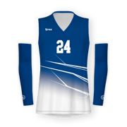 Shade Women's Sleeveless with Sleeves Sublimated Volleyball Jersey