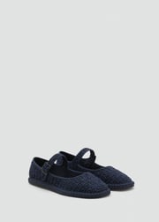 Tweed ballet flats - Kids | MANGO USA