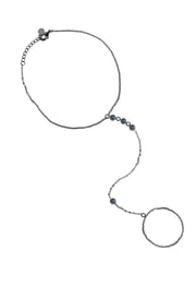 Black Gold Hand Chain