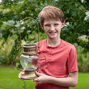Rustic Chamber Solar Lantern